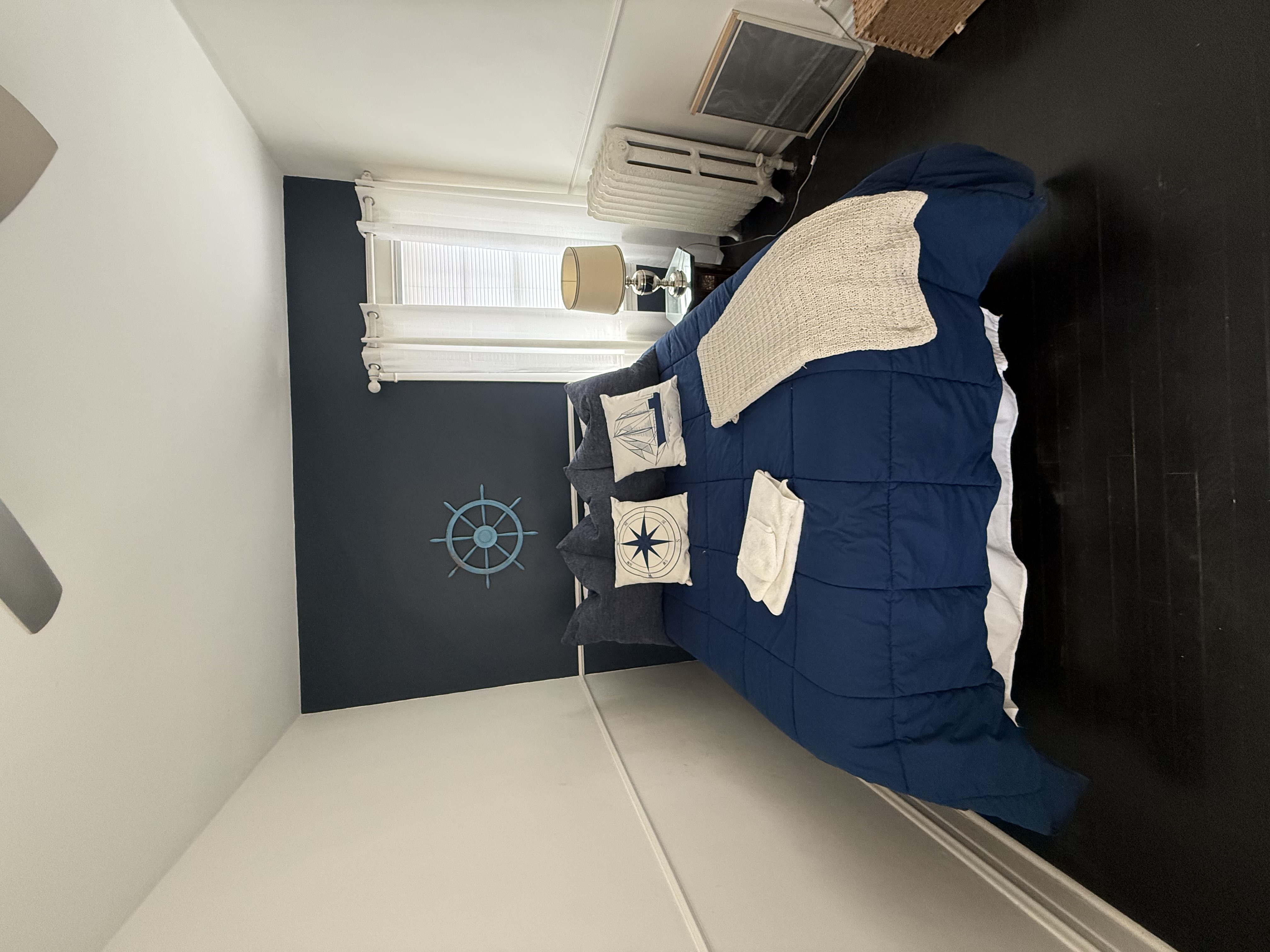 Urban Beach House Boat bedroom